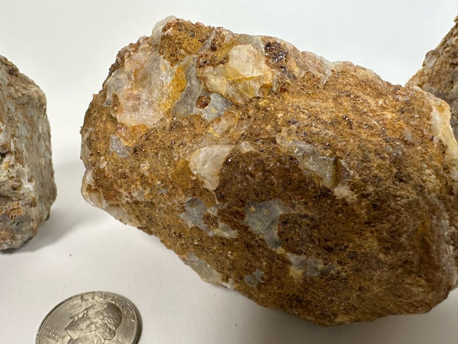 Large Collection Of Garnets & Epidotes In Matrix From The McFall Mine North Of Lakeside, CA - See Photos [Photo 11]