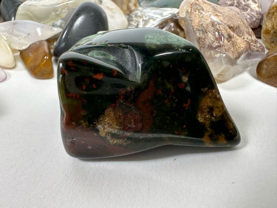 Large Collection Of Various Polished Tumbled Stones - See Photos [Photo 42]