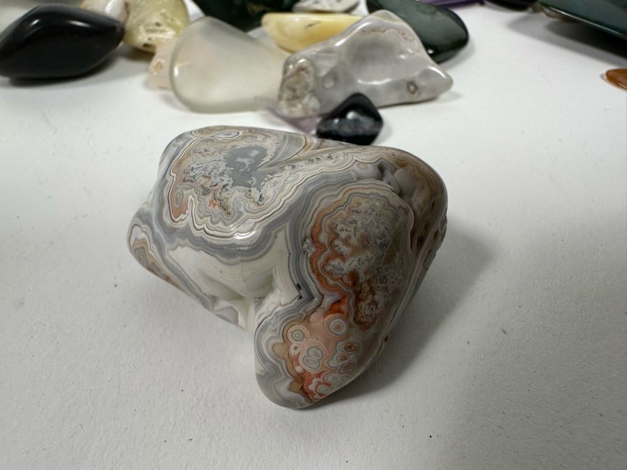 Large Collection Of Various Polished Tumbled Stones - See Photos [Photo 51]