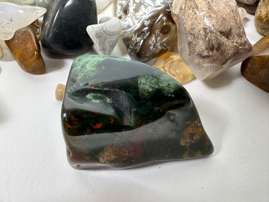 Large Collection Of Various Polished Tumbled Stones - See Photos [Photo 43]