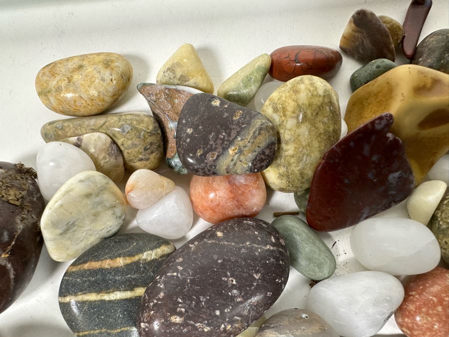 Collection Of Various Polished Tumbled Stones - See Photos [Photo 8]
