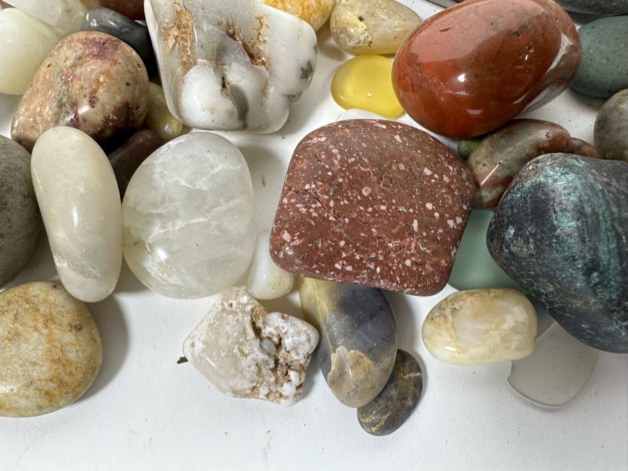 Collection Of Various Polished Tumbled Stones - See Photos [Photo 12]