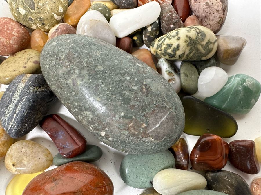 Collection Of Various Polished Tumbled Stones - See Photos [Photo 15]