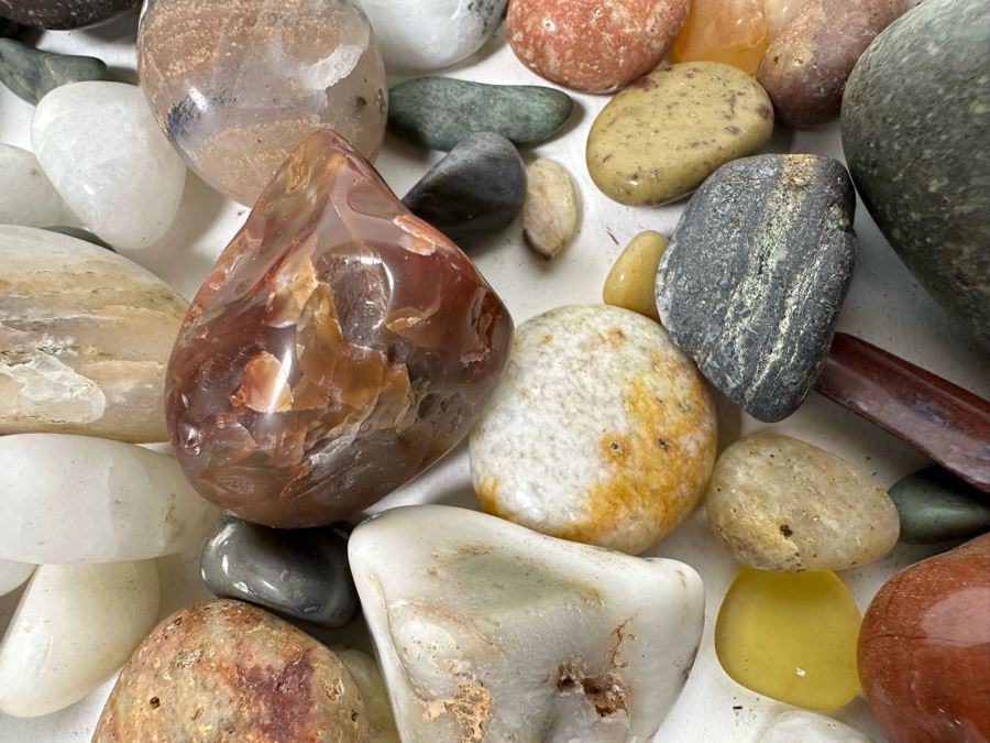 Collection Of Various Polished Tumbled Stones - See Photos [Photo 11]