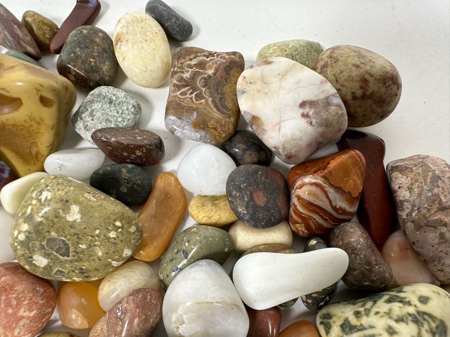 Collection Of Various Polished Tumbled Stones - See Photos [Photo 17]
