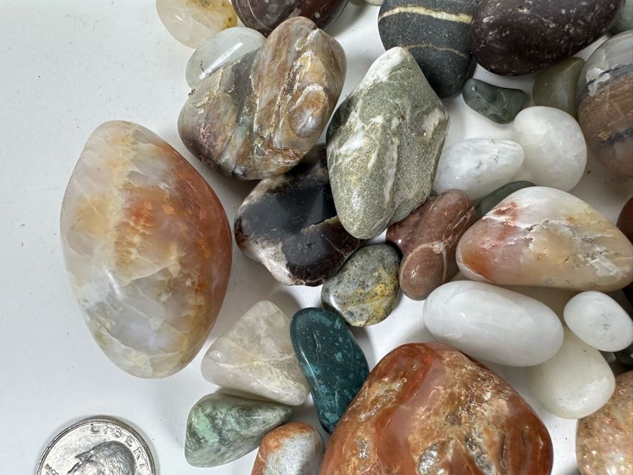 Collection Of Various Polished Tumbled Stones - See Photos [Photo 6]