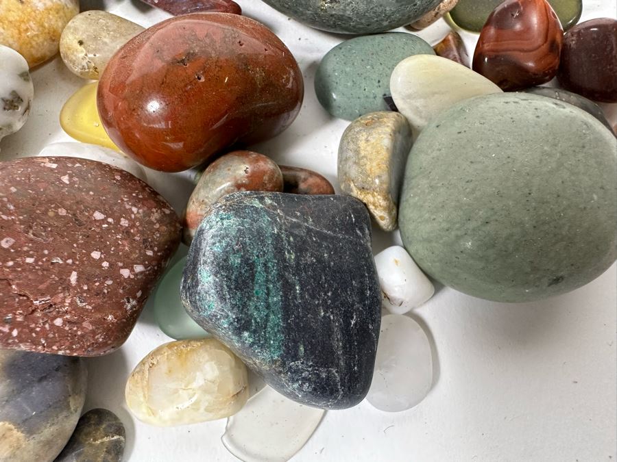 Collection Of Various Polished Tumbled Stones - See Photos [Photo 13]