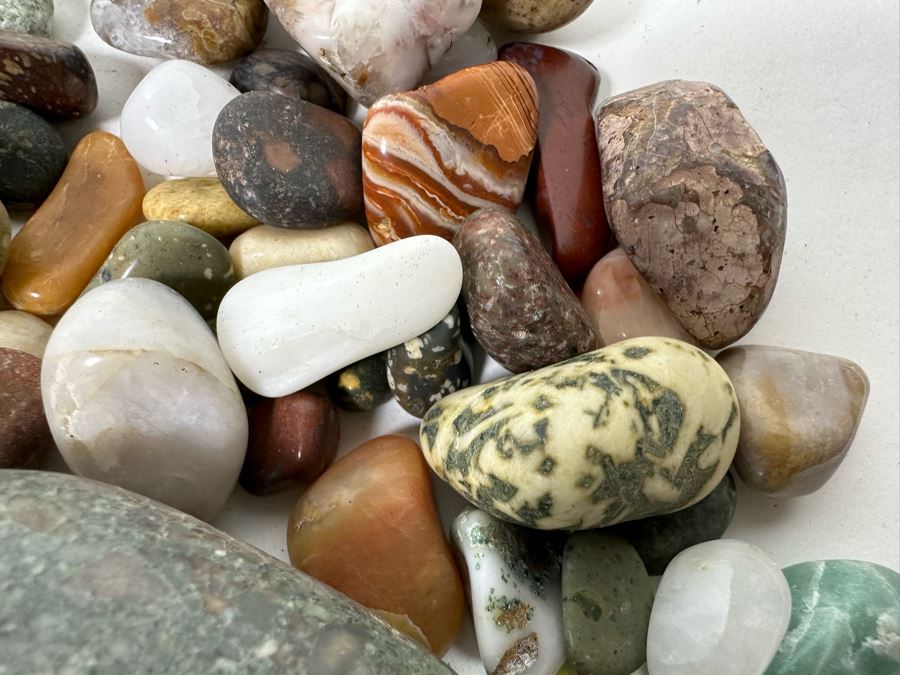 Collection Of Various Polished Tumbled Stones - See Photos [Photo 16]