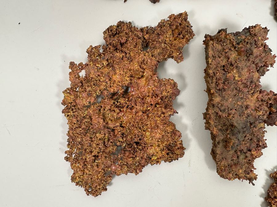 Various Natural Copper Pieces Total Weight 1,730g [Photo 4]