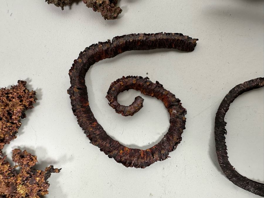 Various Natural Copper Pieces Total Weight 1,730g [Photo 10]