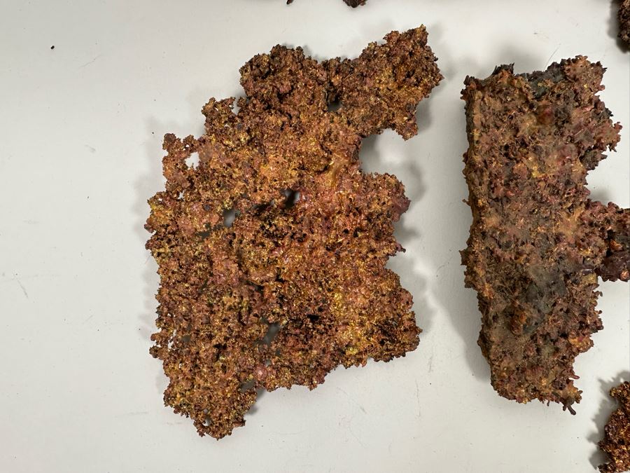 Various Natural Copper Pieces Total Weight 1,730g [Photo 5]