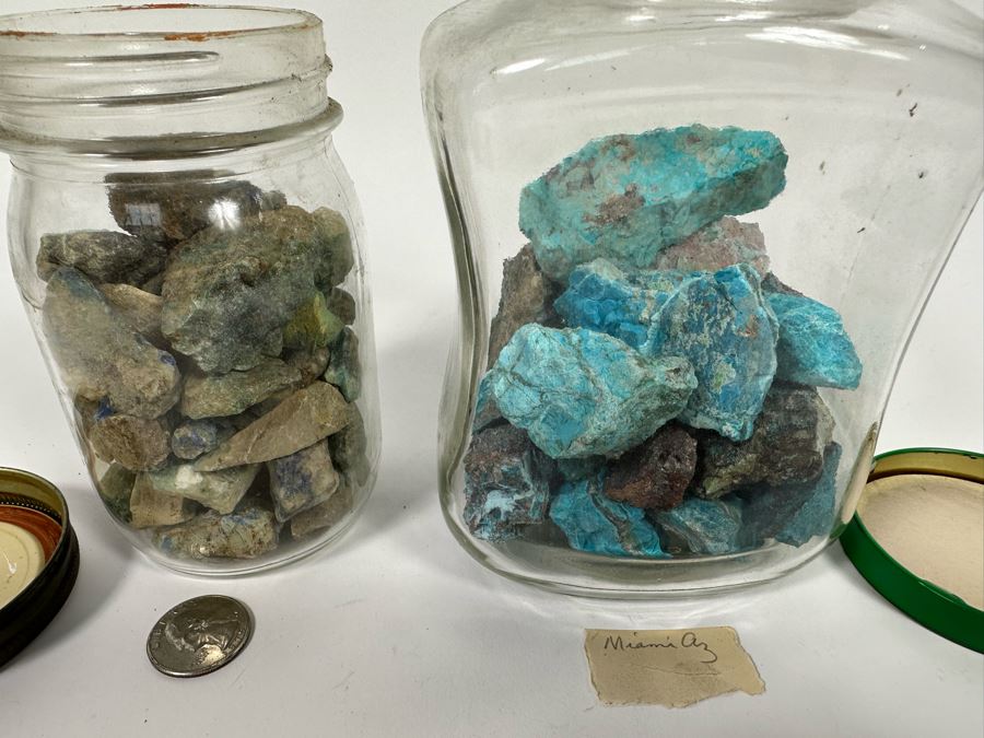 Various Minerals And Rocks Including Turquoise From Miami, Az - See Photos [Photo 4]