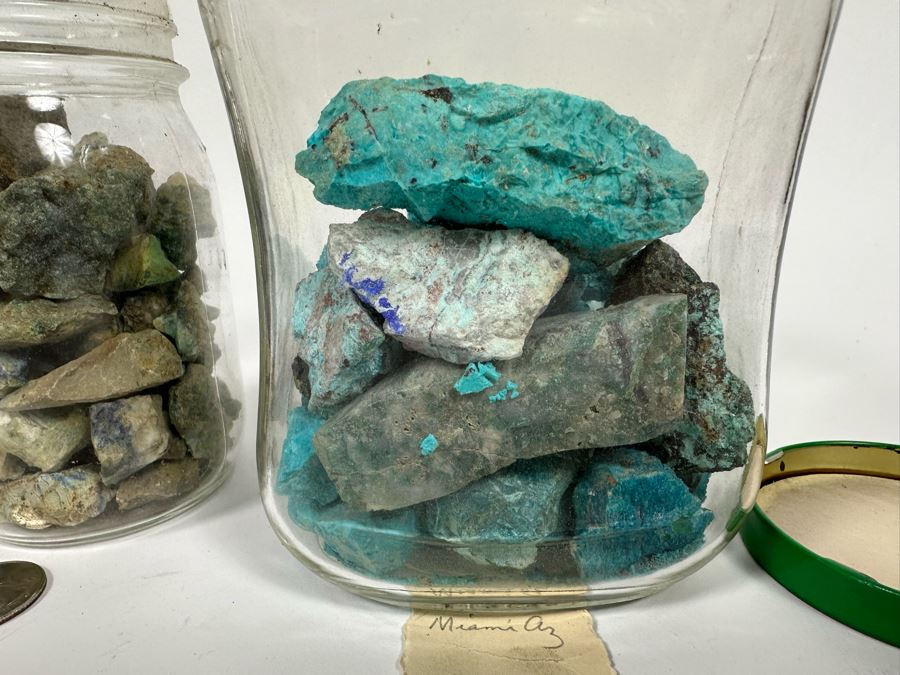Various Minerals And Rocks Including Turquoise From Miami, Az - See Photos [Photo 9]