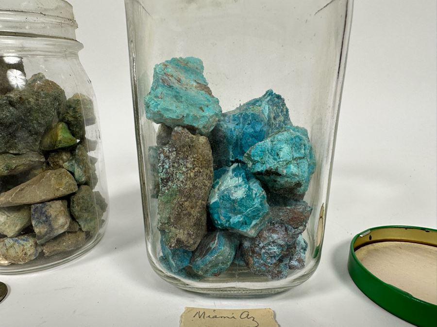 Various Minerals And Rocks Including Turquoise From Miami, Az - See Photos [Photo 8]