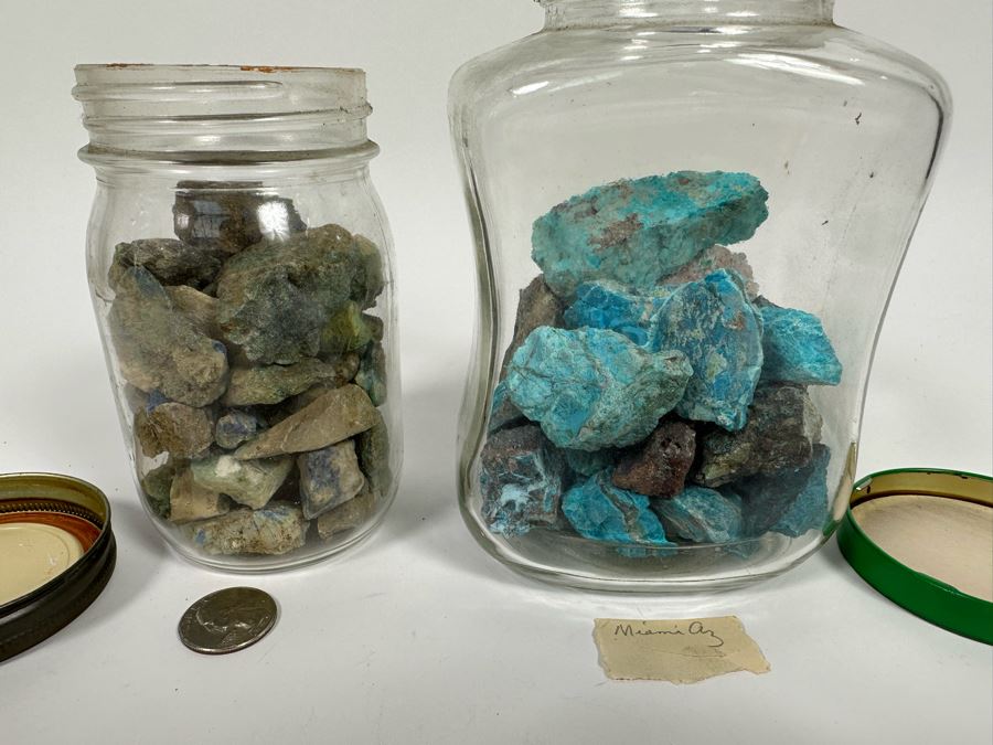 Various Minerals And Rocks Including Turquoise From Miami, Az - See Photos [Photo 2]