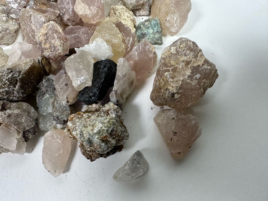 Collection Of Mined Minerals & Rocks Including Rose Quartz - See Photos [Photo 10]