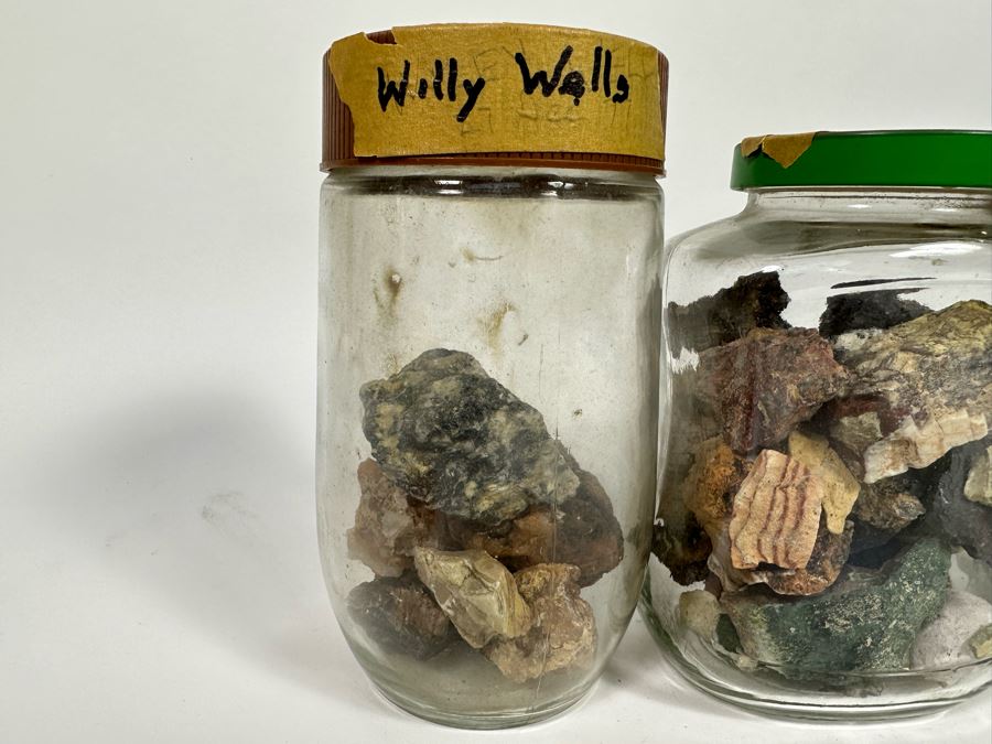 Various Mined Rocks & Minerals From Wiley's Well In Southern California
