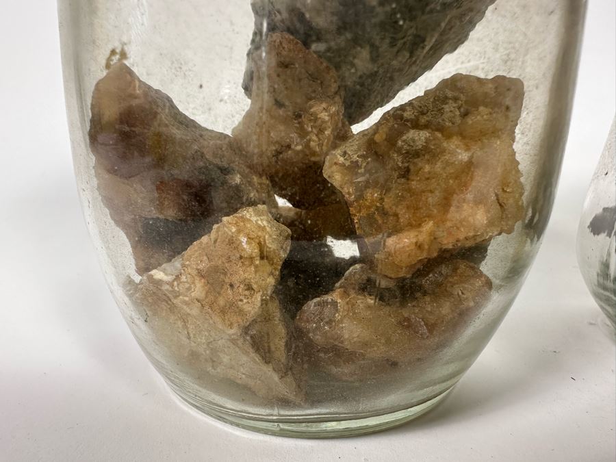 Various Mined Rocks & Minerals From Wiley's Well In Southern California