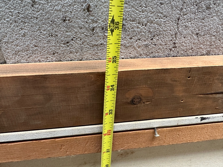 Original Native American Painting On Canvas Signed By Hockenberry 20 X 30 Framed 24.5 X 34.5 [Photo 12]