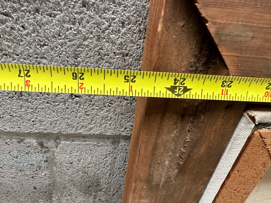 Original Native American Painting On Canvas Signed By Hockenberry 20 X 30 Framed 24.5 X 34.5 [Photo 11]