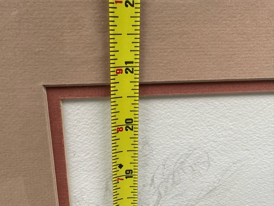 Original Watercolor Painting Of Native American Boy Signed DB 16 X 20.5 Framed 22 X 26 [Photo 9]