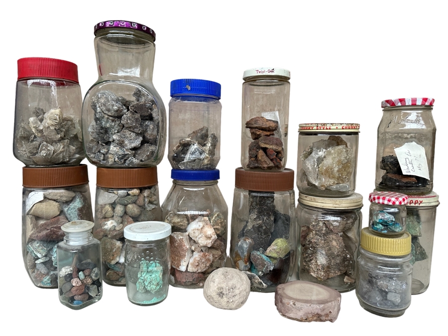 Collection Of Mined Minerals, Rocks, Turquoise From Various Mines And Sites - See Photos [Photo 1]