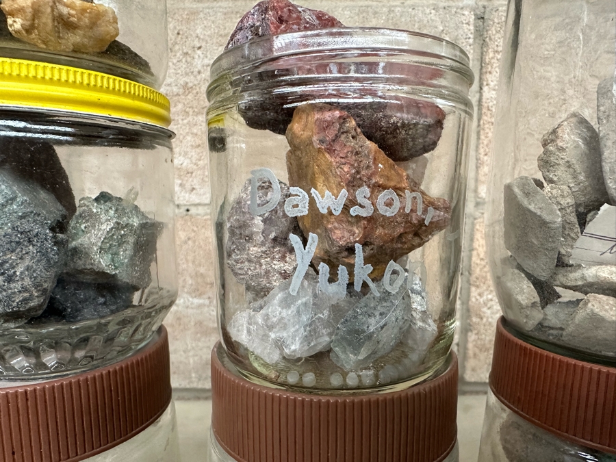 Collection Of Mined Minerals, Rocks, Tumbled Stones And Gold Flakes From Various Mines And Sites Including Dawson City Yukon, Tumco Gold Mine & Little Bodie Mine - See Photos [Photo 10]