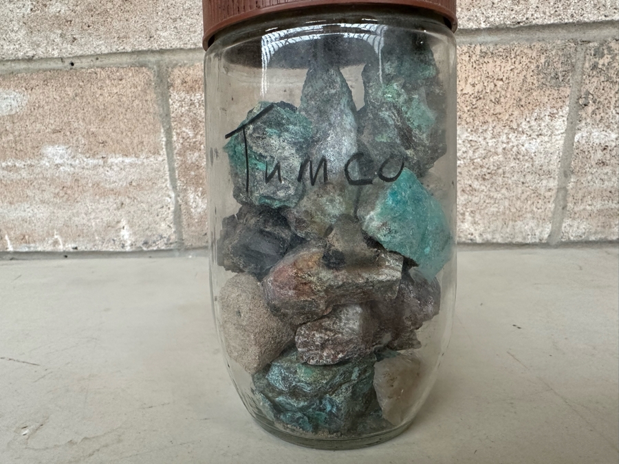 Collection Of Mined Minerals, Rocks, Tumbled Stones And Gold Flakes From Various Mines And Sites Including Dawson City Yukon, Tumco Gold Mine & Little Bodie Mine - See Photos [Photo 46]