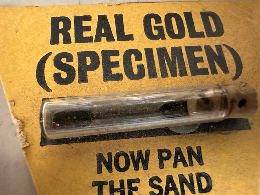 Collection Of Mined Minerals, Rocks, Tumbled Stones And Gold Flakes From Various Mines And Sites Including Dawson City Yukon, Tumco Gold Mine & Little Bodie Mine - See Photos [Photo 5]