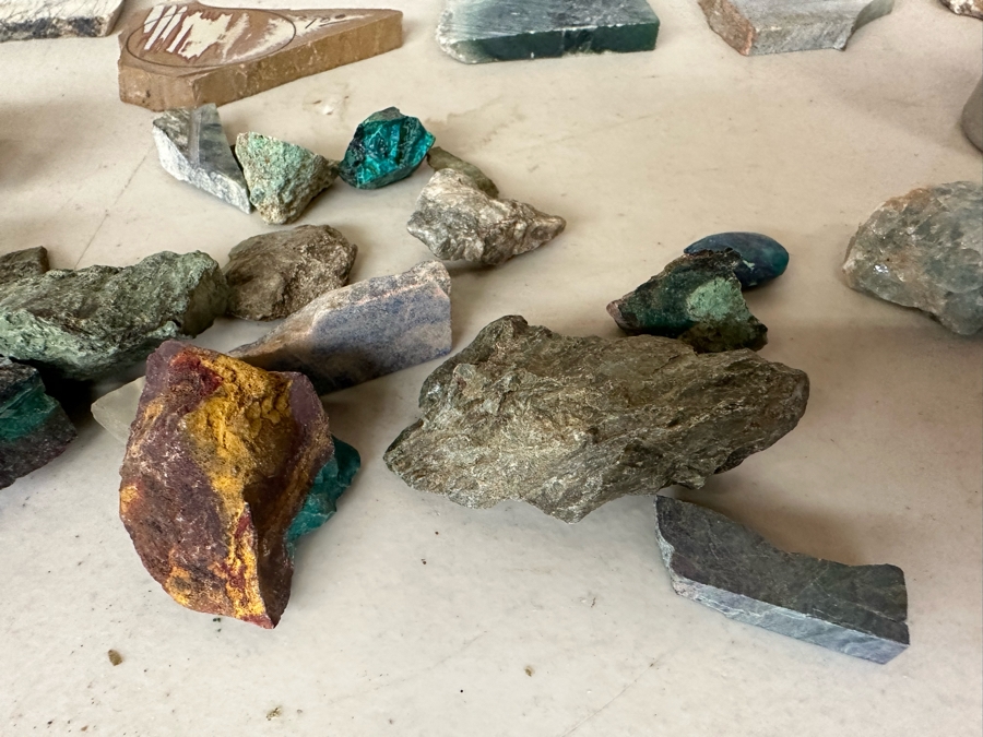 Collection Of Mined Minerals, Rocks, Tumbled Stones, Turquoise From Various Mines And Sites Including Machu Picchu & Miami Az - See Photos [Photo 11]