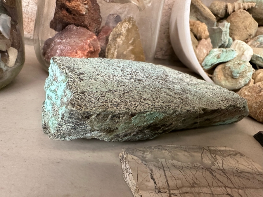 Collection Of Mined Minerals, Rocks, Tumbled Stones, Turquoise From Various Mines And Sites Including Machu Picchu & Miami Az - See Photos [Photo 6]