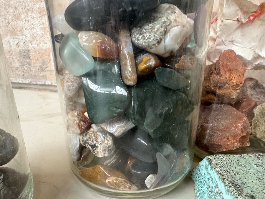 Collection Of Mined Minerals, Rocks, Tumbled Stones, Turquoise From Various Mines And Sites Including Machu Picchu & Miami Az - See Photos [Photo 26]