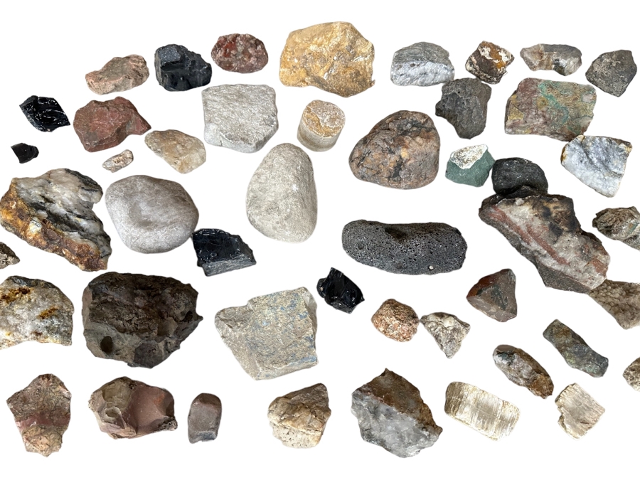 Collection Of Mined Minerals & Rocks From Various Mines And Sites - See Photos [Photo 1]