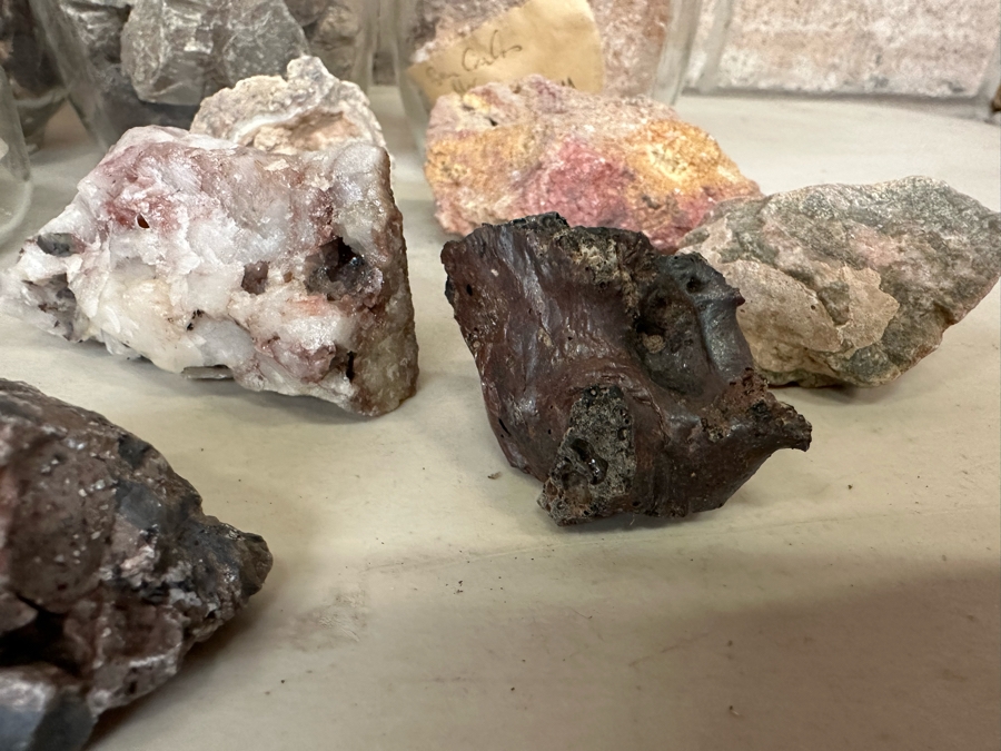 Collection Of Mined Minerals, Rocks, Fossils And Found Items From Various Mines And Sites Including The Tumco Gold Mine & Nome, Alaska - See Photos [Photo 6]