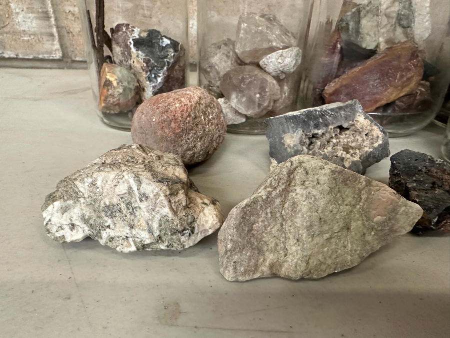 Collection Of Mined Minerals, Rocks, Fossils And Found Items From Various Mines And Sites Including The Tumco Gold Mine & Nome, Alaska - See Photos [Photo 15]
