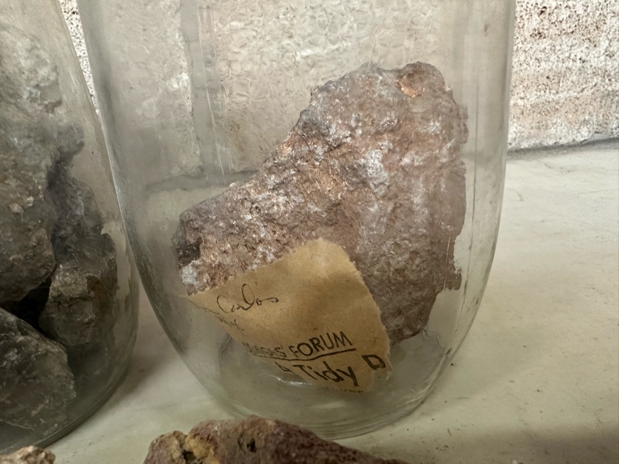 Collection Of Mined Minerals, Rocks, Fossils And Found Items From Various Mines And Sites Including The Tumco Gold Mine & Nome, Alaska - See Photos [Photo 24]