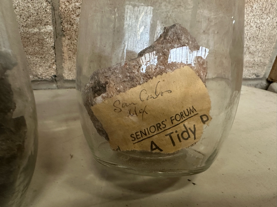 Collection Of Mined Minerals, Rocks, Fossils And Found Items From Various Mines And Sites Including The Tumco Gold Mine & Nome, Alaska - See Photos [Photo 25]