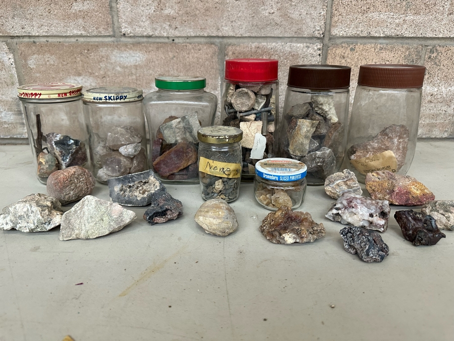 Collection Of Mined Minerals, Rocks, Fossils And Found Items From Various Mines And Sites Including The Tumco Gold Mine & Nome, Alaska - See Photos [Photo 3]