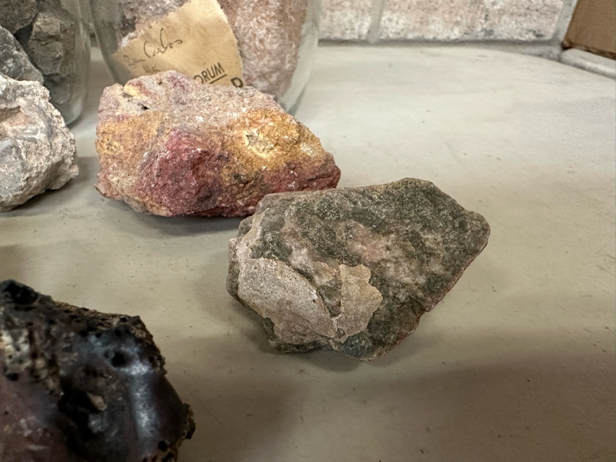 Collection Of Mined Minerals, Rocks, Fossils And Found Items From Various Mines And Sites Including The Tumco Gold Mine & Nome, Alaska - See Photos [Photo 9]