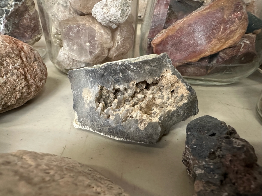 Collection Of Mined Minerals, Rocks, Fossils And Found Items From Various Mines And Sites Including The Tumco Gold Mine & Nome, Alaska - See Photos [Photo 14]