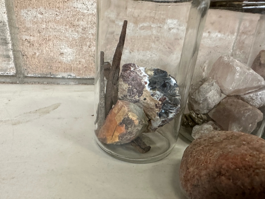 Collection Of Mined Minerals, Rocks, Fossils And Found Items From Various Mines And Sites Including The Tumco Gold Mine & Nome, Alaska - See Photos [Photo 16]