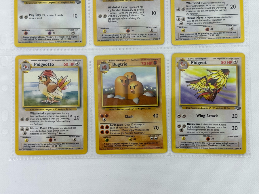 1999 'Unlimited' Third Print Run Pokemon Cards - 18 Cards Stored In Protective Sleeves [Photo 8]