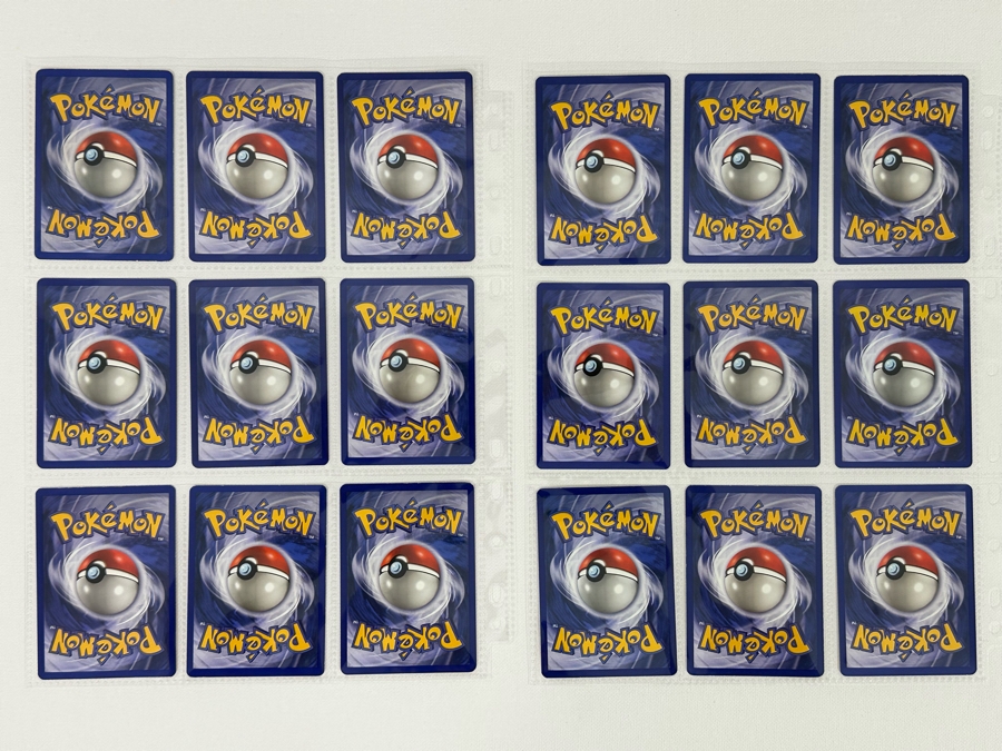 1999 'Unlimited' Third Print Run Pokemon Cards - 18 Cards Stored In Protective Sleeves [Photo 10]