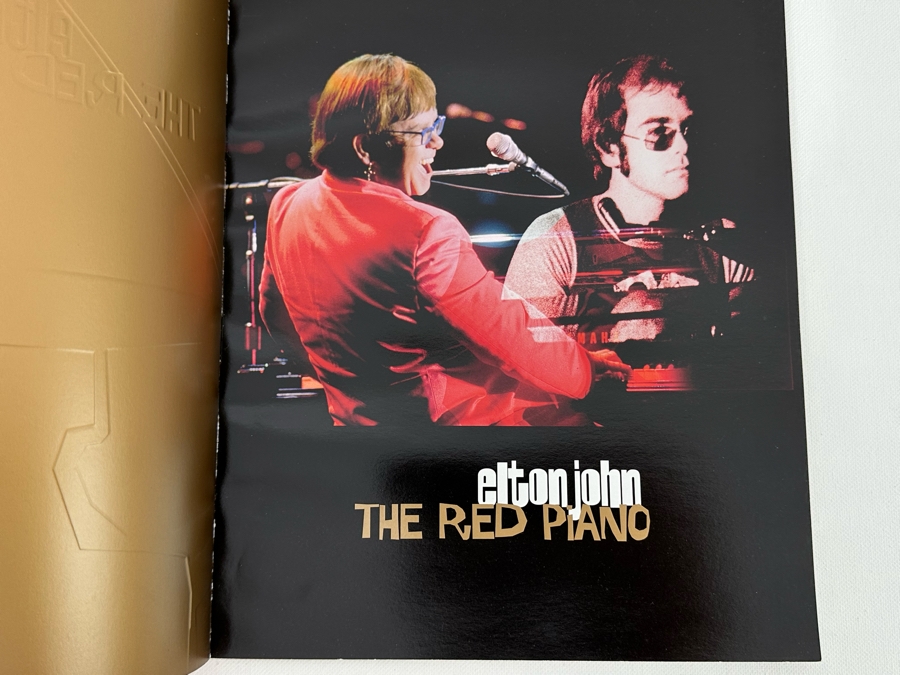 Hand Signed Elton John The Red Piano Program [Photo 4]