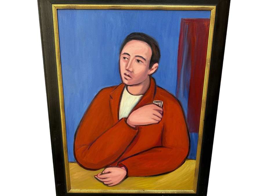 Original Angel Aransay Ortega (1943-2015, Spain) Painting 1998 21 X 28 Framed 26 X 34 (See Details Page For Artist Website: angelaransay.com) Signed Aransay 7:07 98