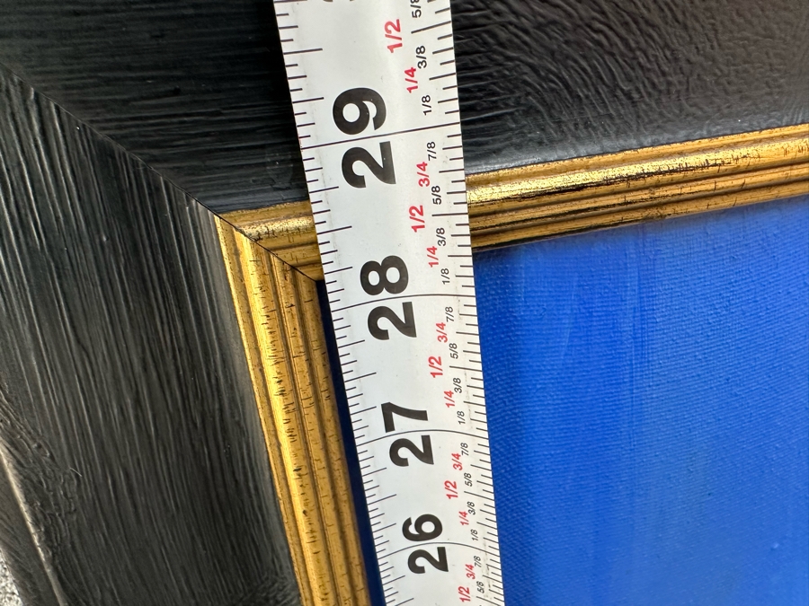 Original Angel Aransay Ortega (1943-2015, Spain) Painting 1998 21 X 28 Framed 26 X 34 (See Details Page For Artist Website: angelaransay.com) Signed Aransay 7:07 98 [Photo 9]