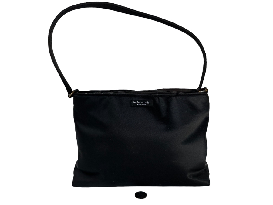 JUST ADDED - Black Kate Spade Handbag 12 X 8 [Photo 1]