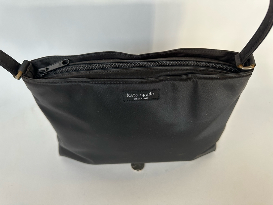 JUST ADDED - Black Kate Spade Handbag 12 X 8 [Photo 4]