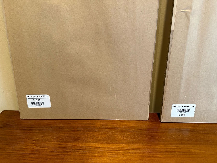 Pair Of Decorative Floral Prints 14 X 32 Retails $200 [Photo 6]