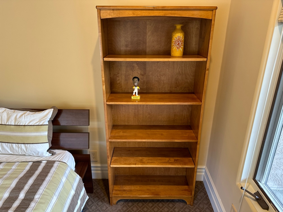 Wooden Bookcase 30W X 11.5D X 65.5H [Photo 1]
